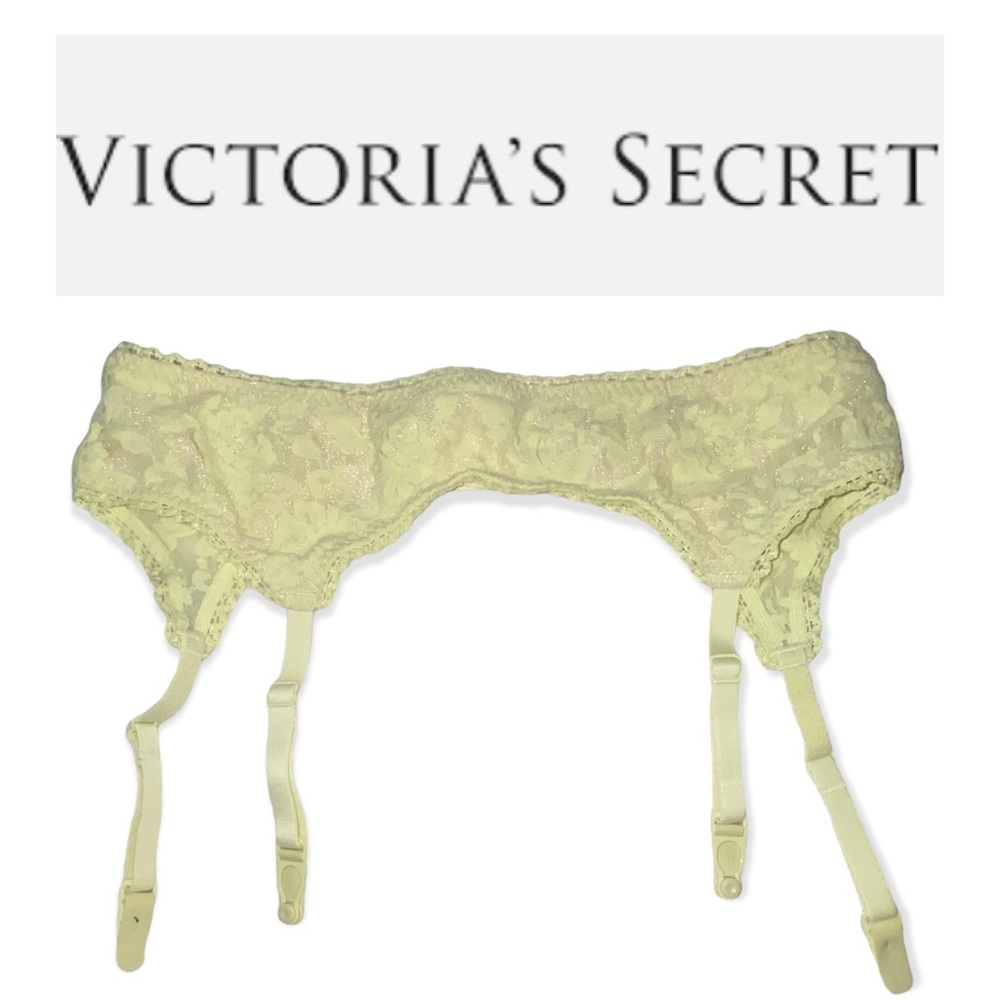 NEW! Victoria’s Secret Pastel Lace Garter Belt - Size XS/S